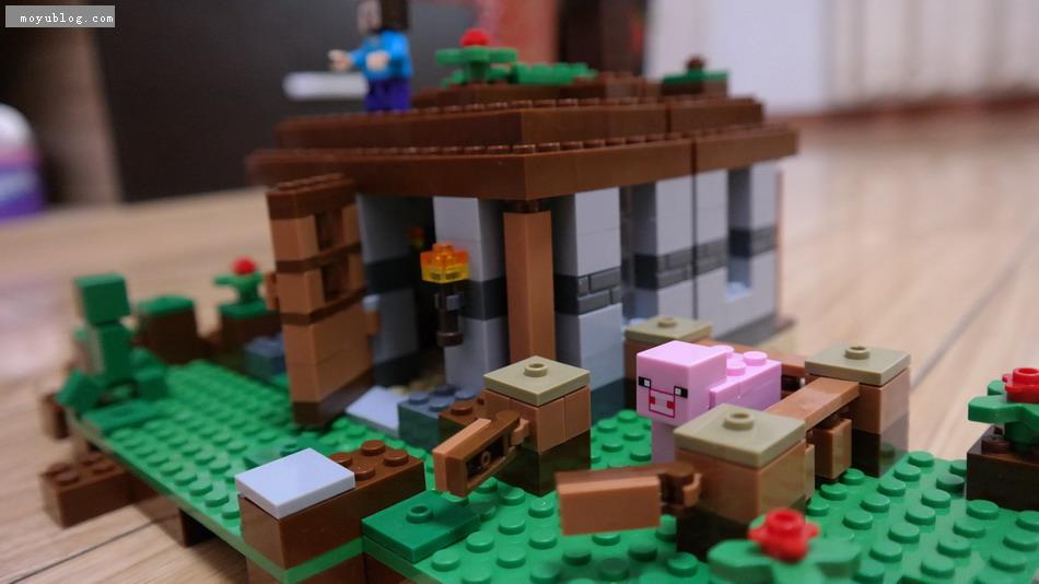 [我的世界]minecraft乐高式拼插积木！成就感爆棚！