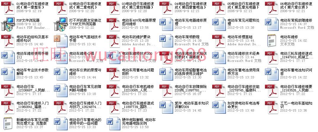 【重磅来袭】电动车维修宝典，全套技术资料+视频教程，19张光盘助你精通维修之道！