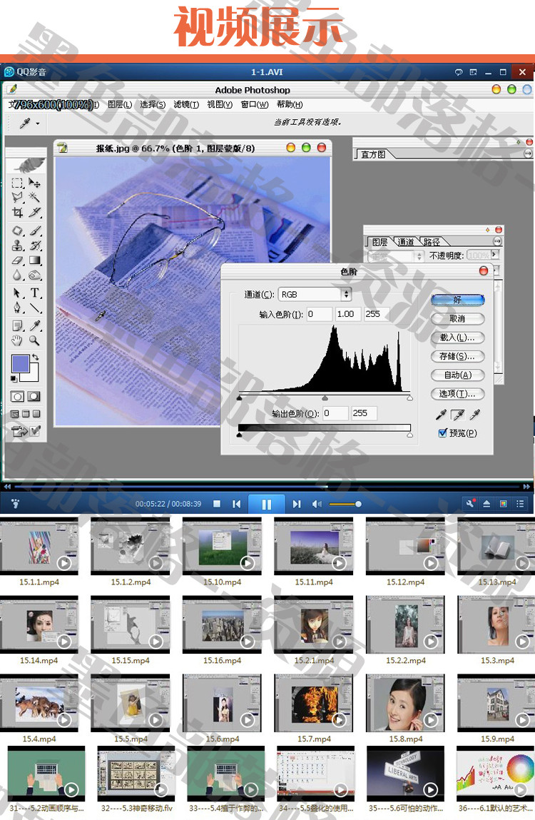 Photoshop数码照片处理，精修影楼调色修片实战，附160+视频教程与素材案例