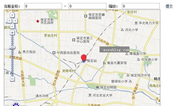 帝国CMS添加百度地图标注方法