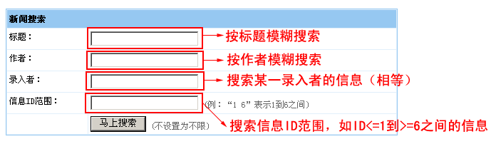 帝国CMS登陆表单制作示例教程