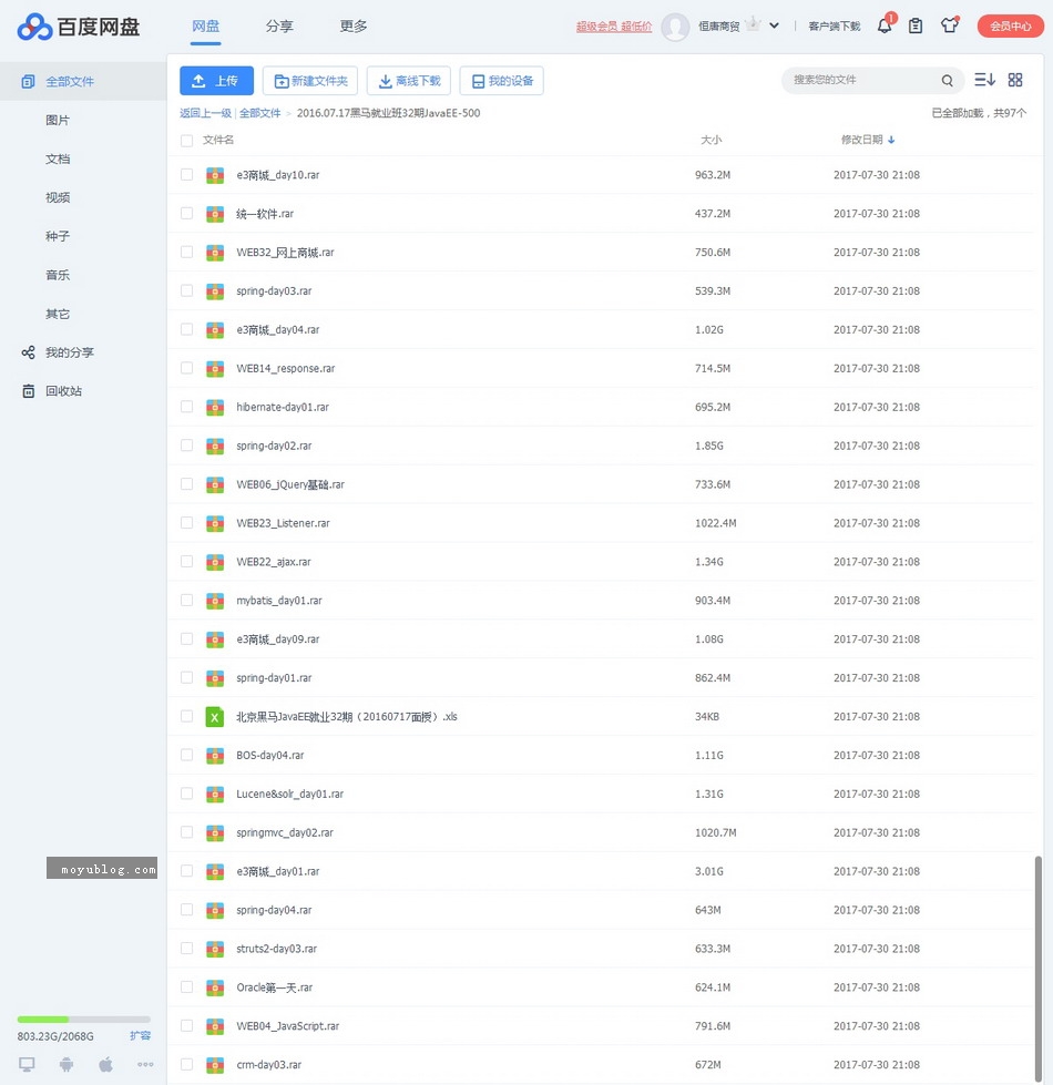 JavaEE系列视频教程，就业班#32期精选课程，助你轻松掌握核心技术