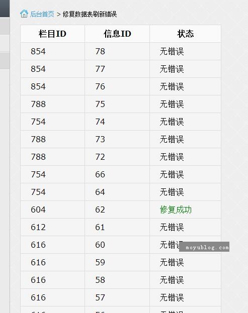 帝国cms刷新phomeecms doesnt exist错误修复插件