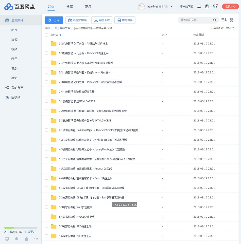 【全新升级】推荐Web前端开发全套视频教程，全套系列助你轻松掌握前端技术！