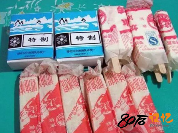 80后记忆：冰棍，冰棒