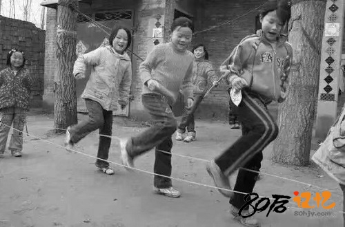80后记忆：跳皮筋