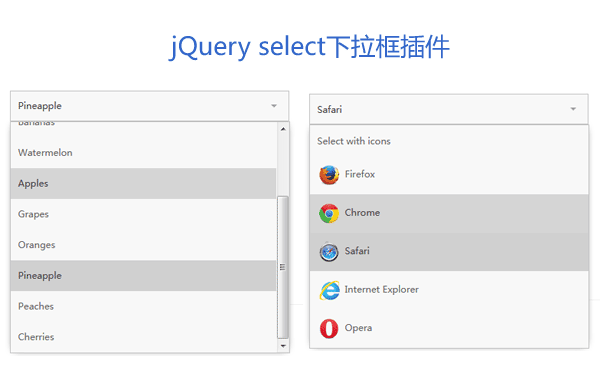 jQuery Selectric，个性化下拉框菜单插件与表单代码实现