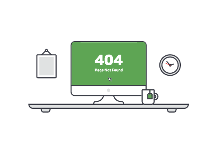 动态404页面，SVG特效HTML5演示实例