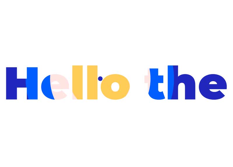 HTML5聚光灯特效，光标跟随文字高亮展示实例