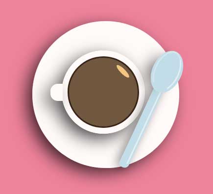 卡通咖啡杯子UI特效，CSS3实战演示