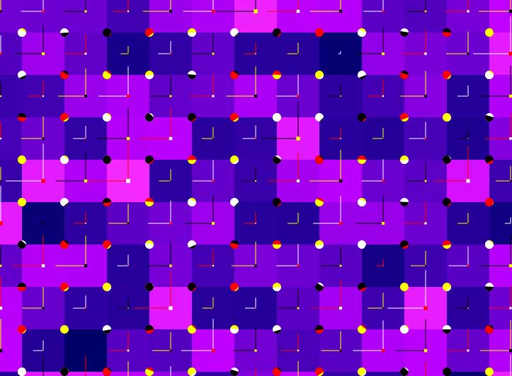 创意紫色动态图案，HTML5背景特效实例展示