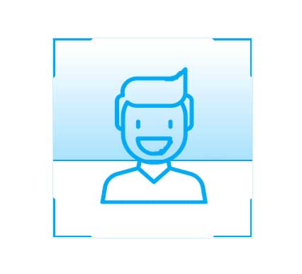 人脸识别UI特效，简洁CSS3实例展示