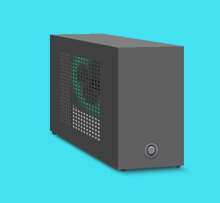 黑色主机音响，炫酷UI动画特效，CSS3实例展示