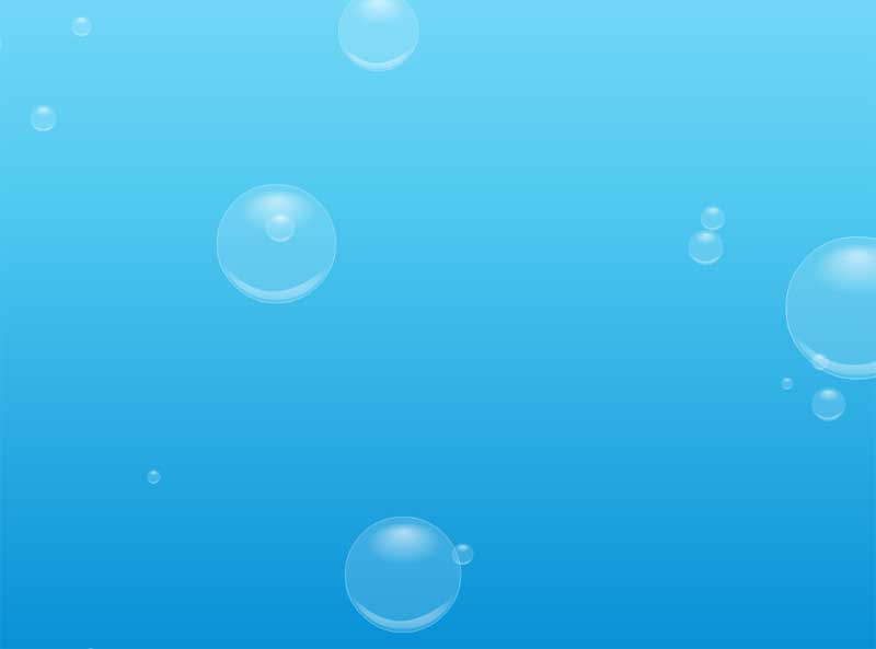 水底气泡背景动画特效，惊艳的HTML5实例展示
