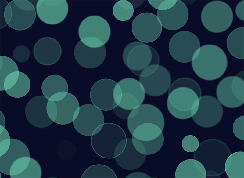 CSS3实例，精彩圆圈背景动画特效，使用css-doodle创意无限