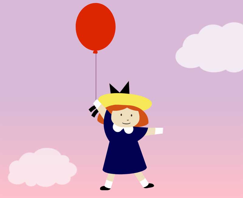 CSS3人物动画特效，空中漂浮实例展示
