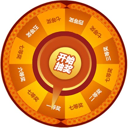 jQuery Rotate转盘抽奖插件，360°旋转抽奖+PHP源码，特效丰富