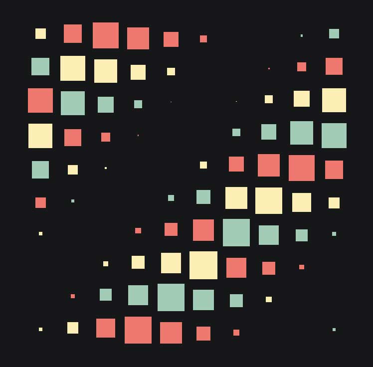 纯css3彩色波浪动画特效