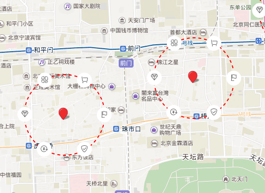 jQuery实现百度地图自定义环形菜单及其他炫酷特效