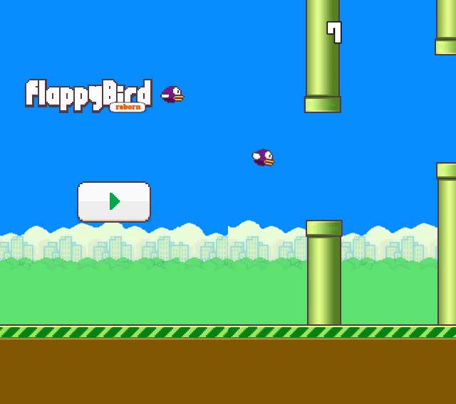 HTML5实现Flappy Bird单机小游戏源码示例