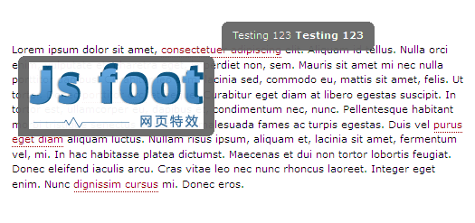 JS提示框制作，文字、图片与Tooltip插件全解析，实现精美浮动层与弹出层效果