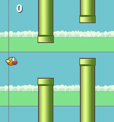 jQuery Flappy Bird电脑版小游戏源码及特色特效下载