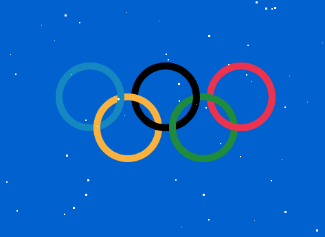 冬奥五环特效，HTML5+CSS3精彩呈现奥运风采实例