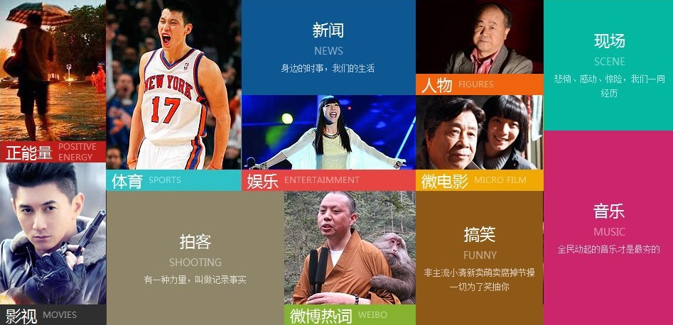 jQuery实现Win8风格图片九宫格，悬停切换文字与图片，简洁展示效果