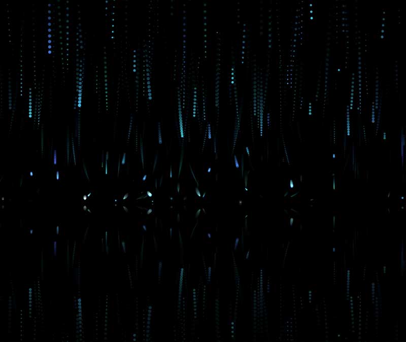 炫彩流星雨动画，HTML5特效实例展示