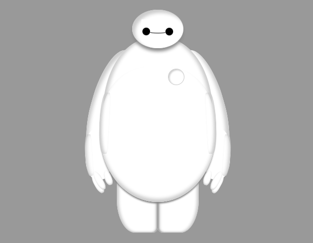 CSS3绘制大白卡通动画特效，精彩实例展示
