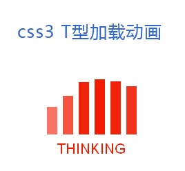 CSS3 Loading动画，阶梯式动态加载效果实例