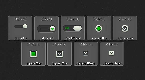 CSS3美化复选框，9款超炫Checkbox设计实例代码