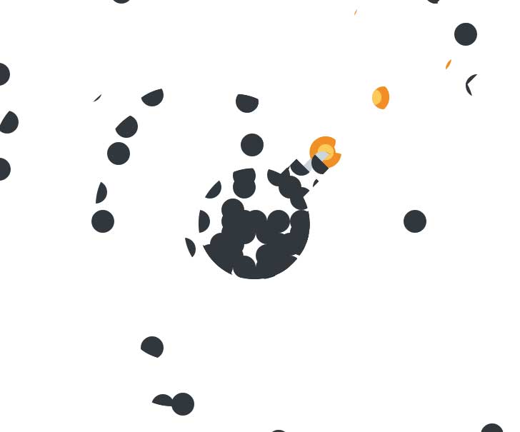 炸弹爆炸特效，CSS3动画图标制作实例