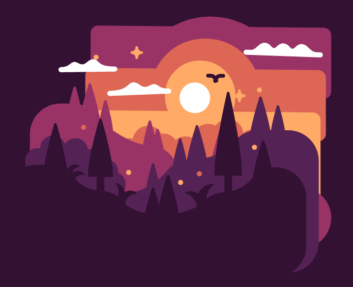 HTML5 Canvas打造3D森林场景，拖拽交互体验精彩实例