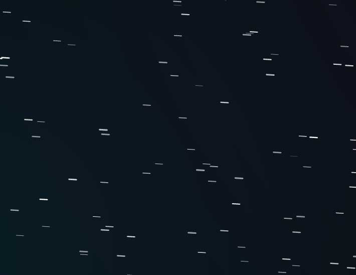 HTML5 Canvas打造的炫酷流星雨动画特效实例