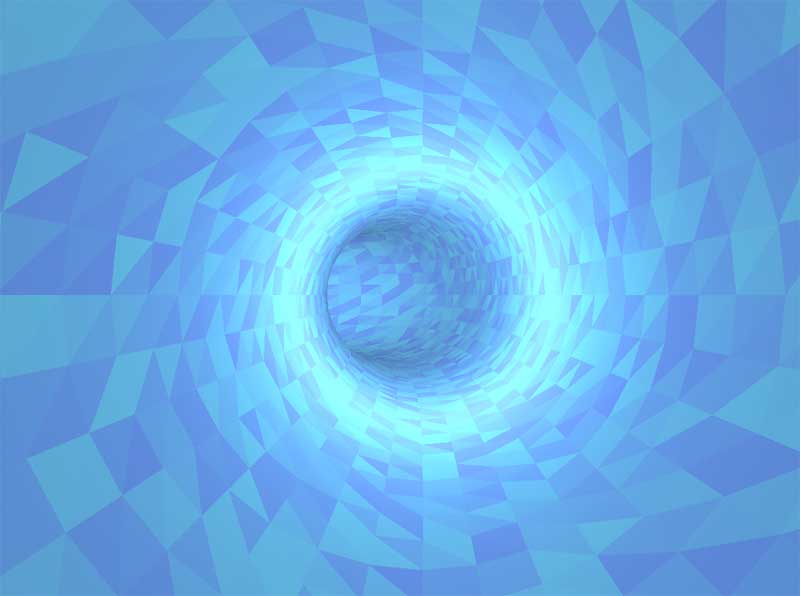 HTML5 3D隧道动画，炫酷特效实例展示