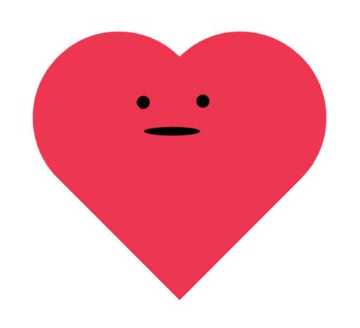 红色爱心动画特效，CSS3创意实现实例