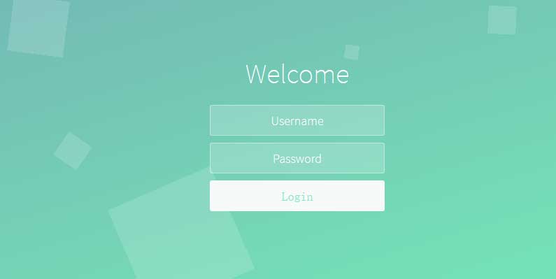 CSS3实现背景动画的登录框表单代码示例