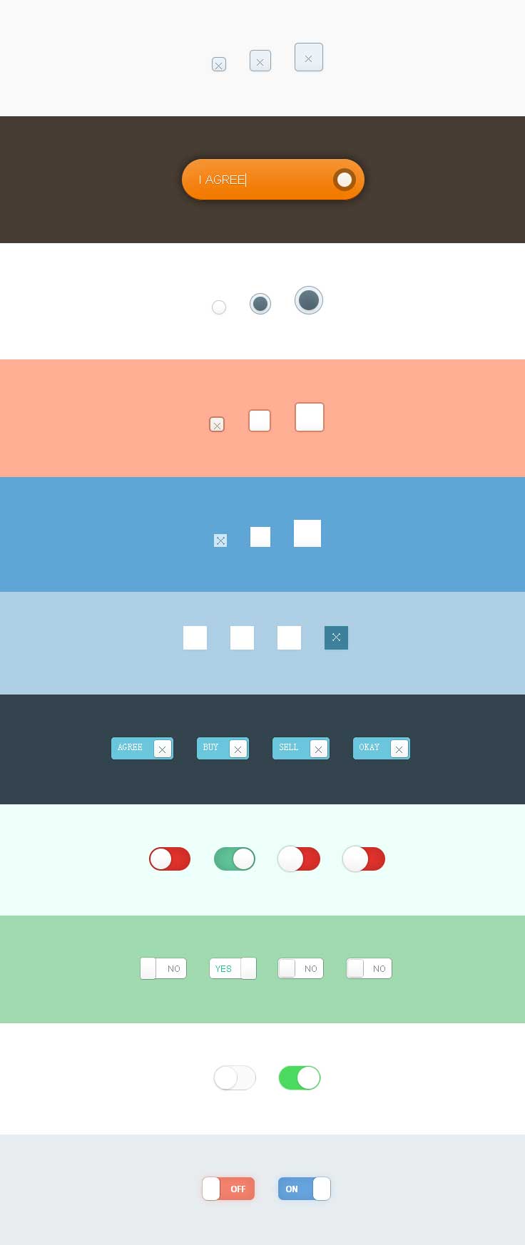CSS3打造个性化复选框Checkbox样式，美化代码实例