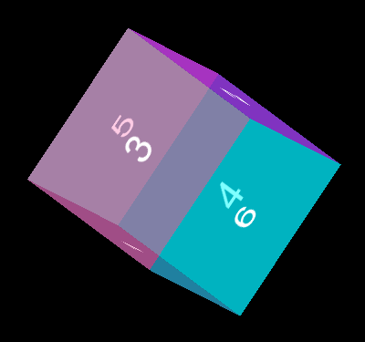 CSS3 3D旋转动画，打造立体旋转立方体特效实例