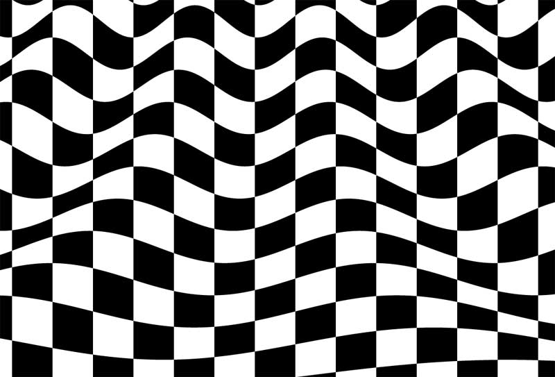 HTML5 Canvas实现马赛克波浪动画特效精彩示例