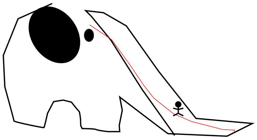 HTML5滑滑梯SVG动画，AnimateMotion特效精彩实例