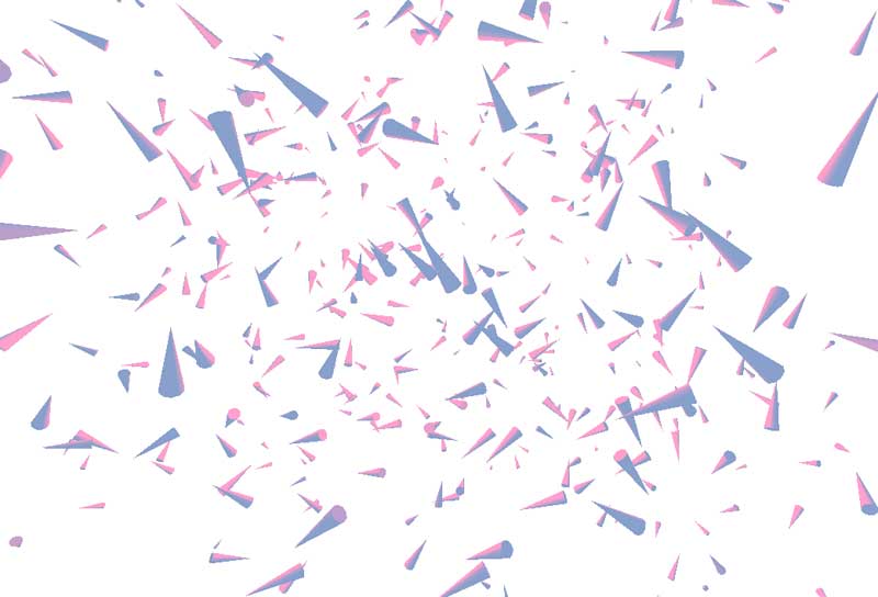Canvas 3D菱形动画，HTML5实战示例
