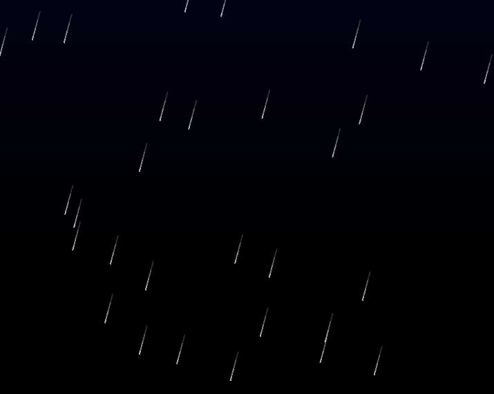 全屏雨滴掉落动画，CSS3惊艳特效实例