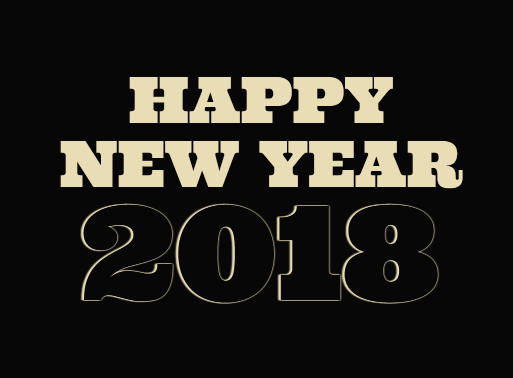 纯css3绘制2018新年快乐文字动画特效