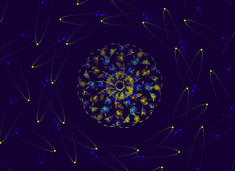 css3酷炫的花蕊动画