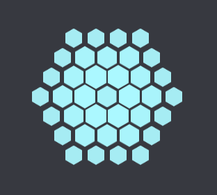 纯css3六边形加载动画特效