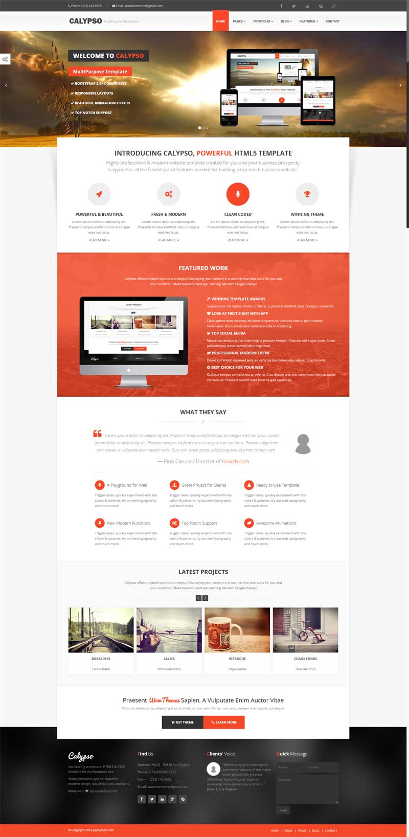 通用的网页广告设计公司html5动画模板