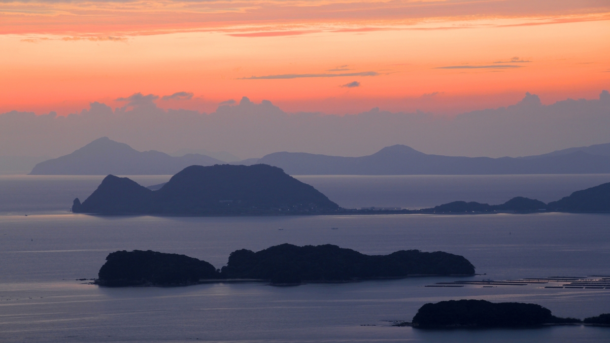 暮光群岛绝美4K风景壁纸，高清大图3840x2160，一键下载