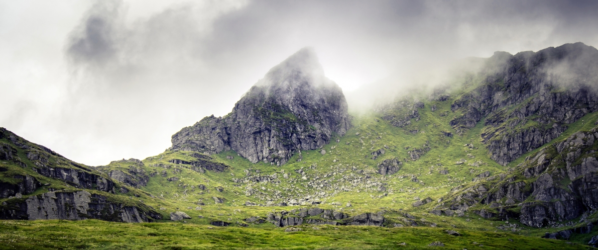 苏格兰南部高地绝美山景，3440x1440高清4K壁纸，一键下载尽享自然风光